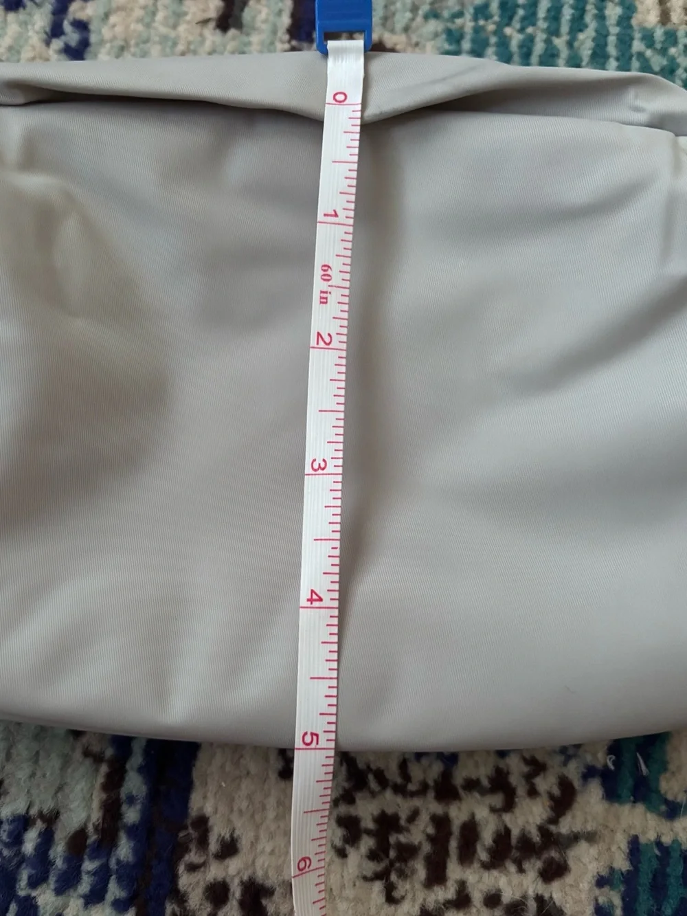 Lululemon Gray Belt Bag Crossbody Waist Bag Silver Hardware
